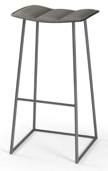 Tabouret de bar Palmo en tissu Trica®-0