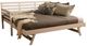 Kodiak Furniture Boho White Twin Daybed with Pop Up-0