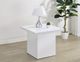 Coaster® Devar White High Gloss Side Table-4