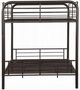 ACME Furniture Bristol Dark Brown Full Over Full Bunk Bed-3