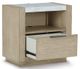 Millennium® by Ashley® Hennington Bisque Nightstand-2
