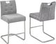 Brassex Inc. Misha 2-Piece Grey Counter Stool Set-0