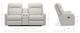 La-Z-Boy® Finley Fog Power Wall Reclining Loveseat-5