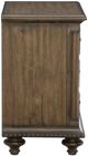 Homelegance® Rachelle Weathered Pecan Nightstand-4