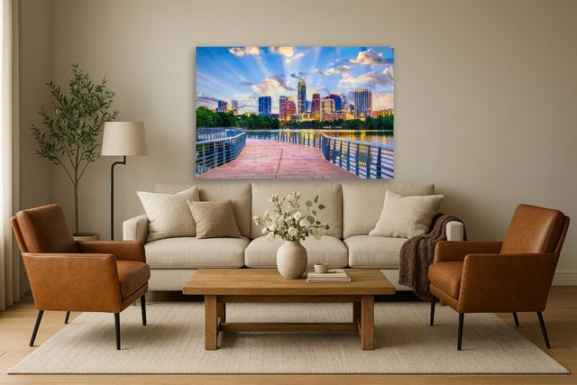 Classy Living Austin TX Wall Art-1