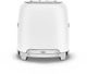 Smeg 50's Style 2 Slice Matte White Toaster-1