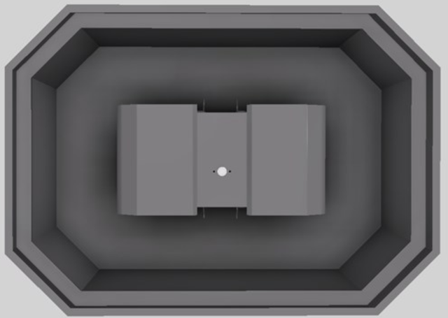 Vent-A-Hood® Designer Series 42" Gunsmoke Island Range Hood-3
