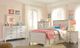 Signature Design by Ashley® Willowton 4-Piece Whitewash Twin Panel Bed Set-5