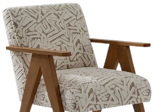 Best® Home Furnishings Customizable Field & Stream Home Bayden Sawhorse Accent Chair with Espresso Legs-1