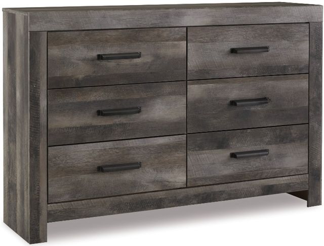 Signature Design by Ashley® Wynnlow 5-Piece Gray Queen Panel Bed Set-2