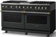 Viking® 5 Series 60" Antique Bronze Pro Style Dual Fuel (NG) Range with Brushed Brass Trim-2