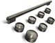 KitchenAid® 36" Black Ore Commercial-Style Induction Range Handle and Knob Kit-0