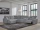 Signature Design by Ashley® Modmax II 6-Piece Pepper/Salt Power Reclining Sectional with Adjustable Headrest-5