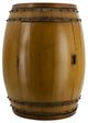 A & B Home Brown Drum Table-1