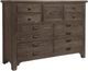 LM Co Home By Vaughan-Bassett Bungalow Home by Ben & Erin Napier Folkstone 9-Drawer Master Dresser-0