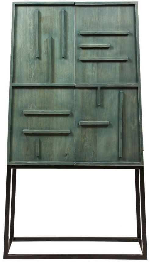 Moe's Home Collection Britton Green Cabinet-0