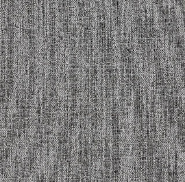 Meridian Furniture Mackenzie Grey Linen Textured Modular Ottoman-2