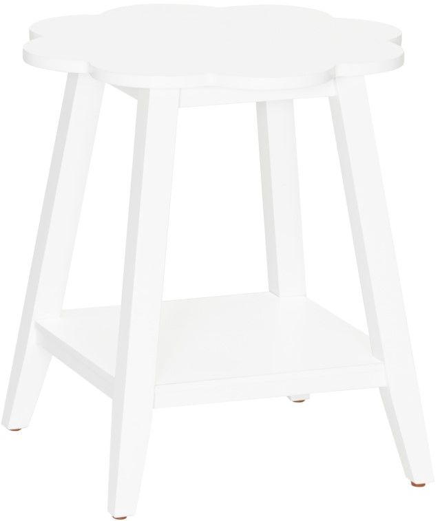 Linon Petunia White Side Table-0