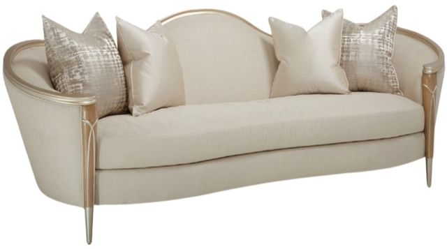Michael Amini® Villa Cherie Beige Sofa -0