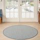 Nourison Home™ Courtyard 5' Round Style 3 Area Rug-1