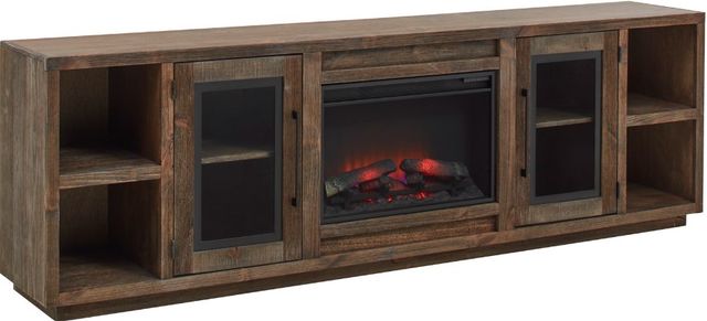 aspenhome® Paige Brindle 97" Fireplace Media Console-0
