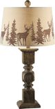 Crestview Collection Hunt Brown Table Lamp-3