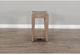 Sunny Designs™ Vivian Weathered Brown Chair Side Table-4
