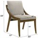 ACME Furniture Danzel 2-Piece Gray/Vintage Oak Side Chair Set-2