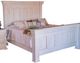 International Furniture Direct Terra White 4-Piece Vintage White Distressed Queen Bedroom Set-1