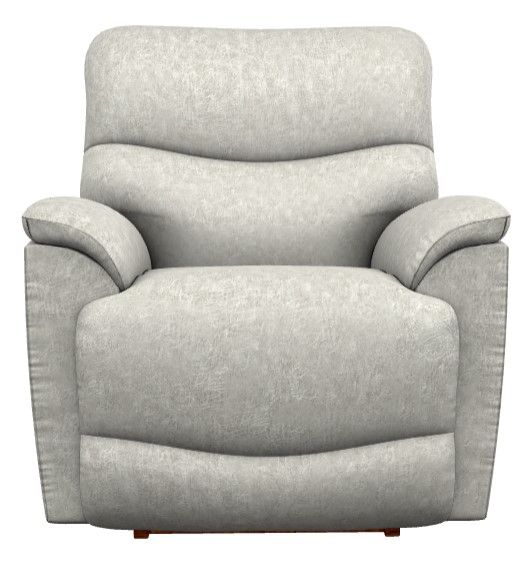 La-Z-Boy® Trouper Dove Power Rocking Recliner with Headrest and Lumbar-1