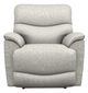 La-Z-Boy® Trouper Dove Power Rocking Recliner with Headrest and Lumbar-1
