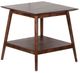 Porter International Designs Portola Walnut End Table-1
