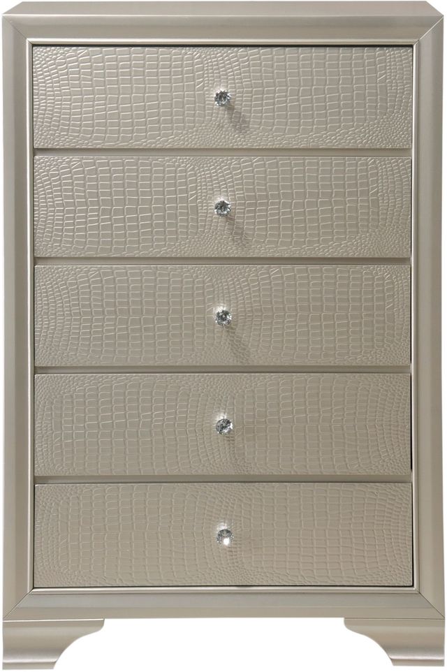 Crown Mark Lyssa Champagne Chest-3