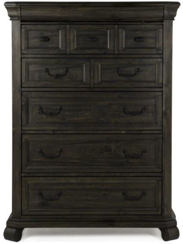 Magnussen Home® Bellamy Peppercorn Drawer Chest-1