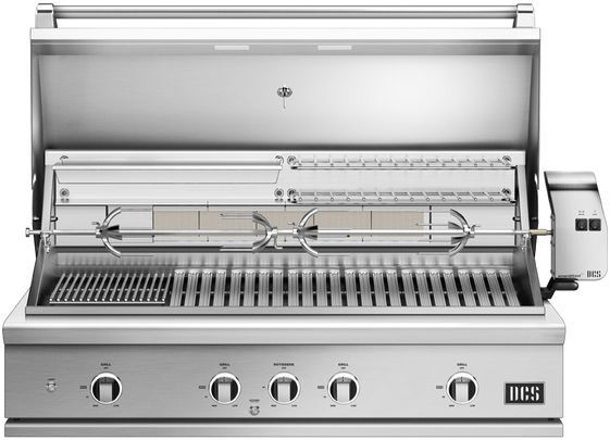DCS Series 9 4-Burner Brushed Stainless Steel Built-In Natural Gas Grill-1