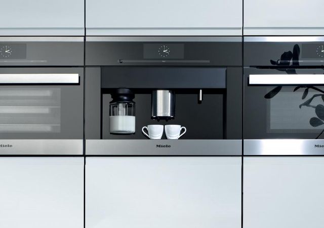 Miele 21.44" Clean Touch Steel Built In Coffee Machine-4