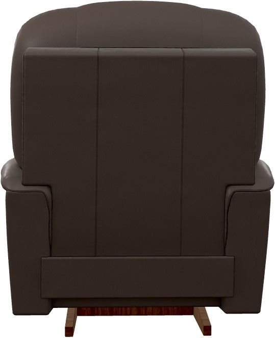 La-Z-Boy® Jasper Dark Brown Leather Power Rocking Recliner with Headrest and Lumbar-3