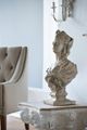 A & B Home Beige Henrietta Bust Statue-2
