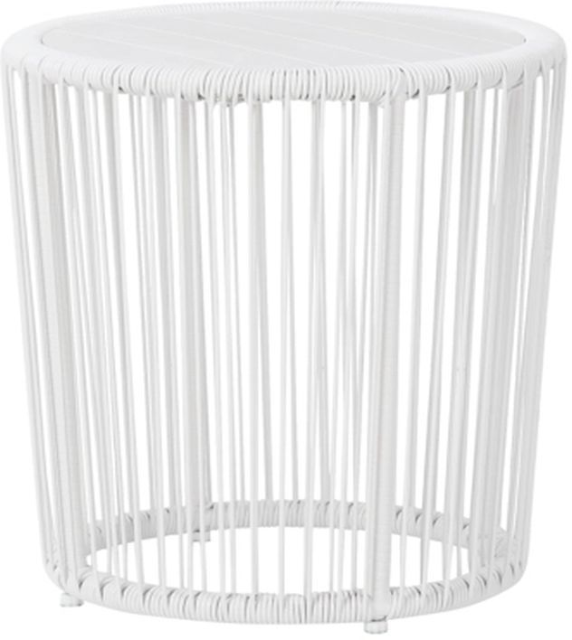 Signature Design by Ashley® Mandarin Cape 3-Piece White Outdoor Table and Chairs Set-4