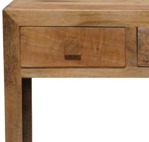 Jaipur Furniture Dakota Light Brown 2-Drawer Console Table-1