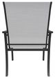 Telescope Casual St. Catherine Abalone/Graphite Aluminum/Fabric Outdoor MGP Sling Arm Chair-3