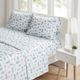 Olliix by Intelligent Design Grey/Blue Road Trip Twin Novelty Printed Sheet Set-3