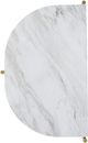 Signature Design by Ashley® Wynora White Marble Chairside End Table with Gold Legs -3