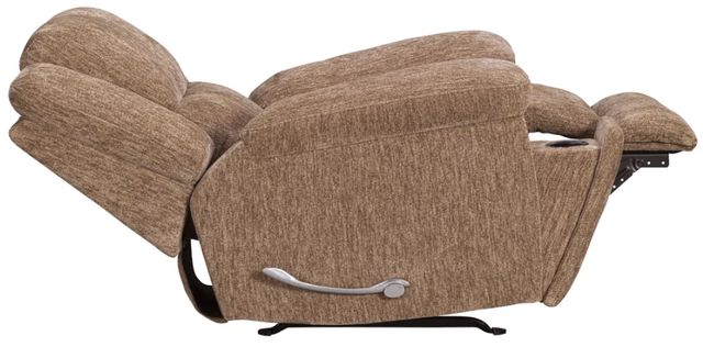 Parker House® Bronco Plush Tobacco Manual Rocker Recliner-4