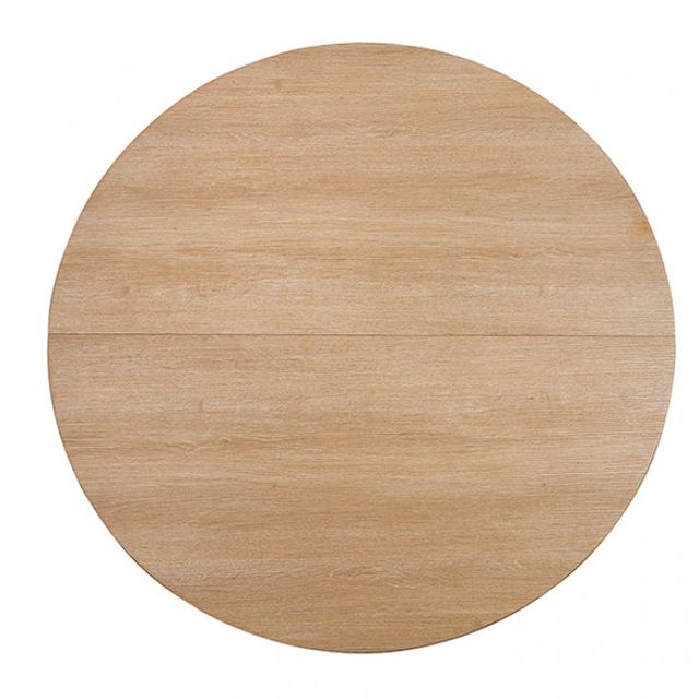 Furniture of America® Oberto Natural Round Dining Table-4