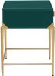 TOV Furniture Bajo Green Lacquer Side Table-1