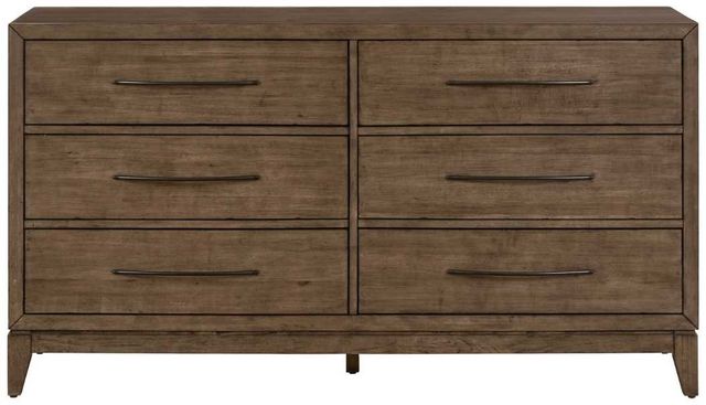 Liberty Furniture Shaker Lakes Harvest Brown Dresser-2