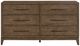 Liberty Furniture Shaker Lakes Harvest Brown Dresser-2