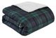 Olliix by Woolrich Brewster Blue Softspun Down Alternative Filled Throw-0