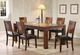 Allwood Furniture Group #104 Walnut & Ash 7 Piece Dining Set-0